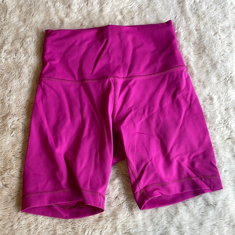 Lululemon Wunder Train High Rise Short 6”